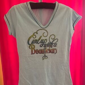 Vintage Glitter Baby Tee